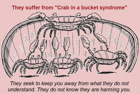 Crabs in a bucket